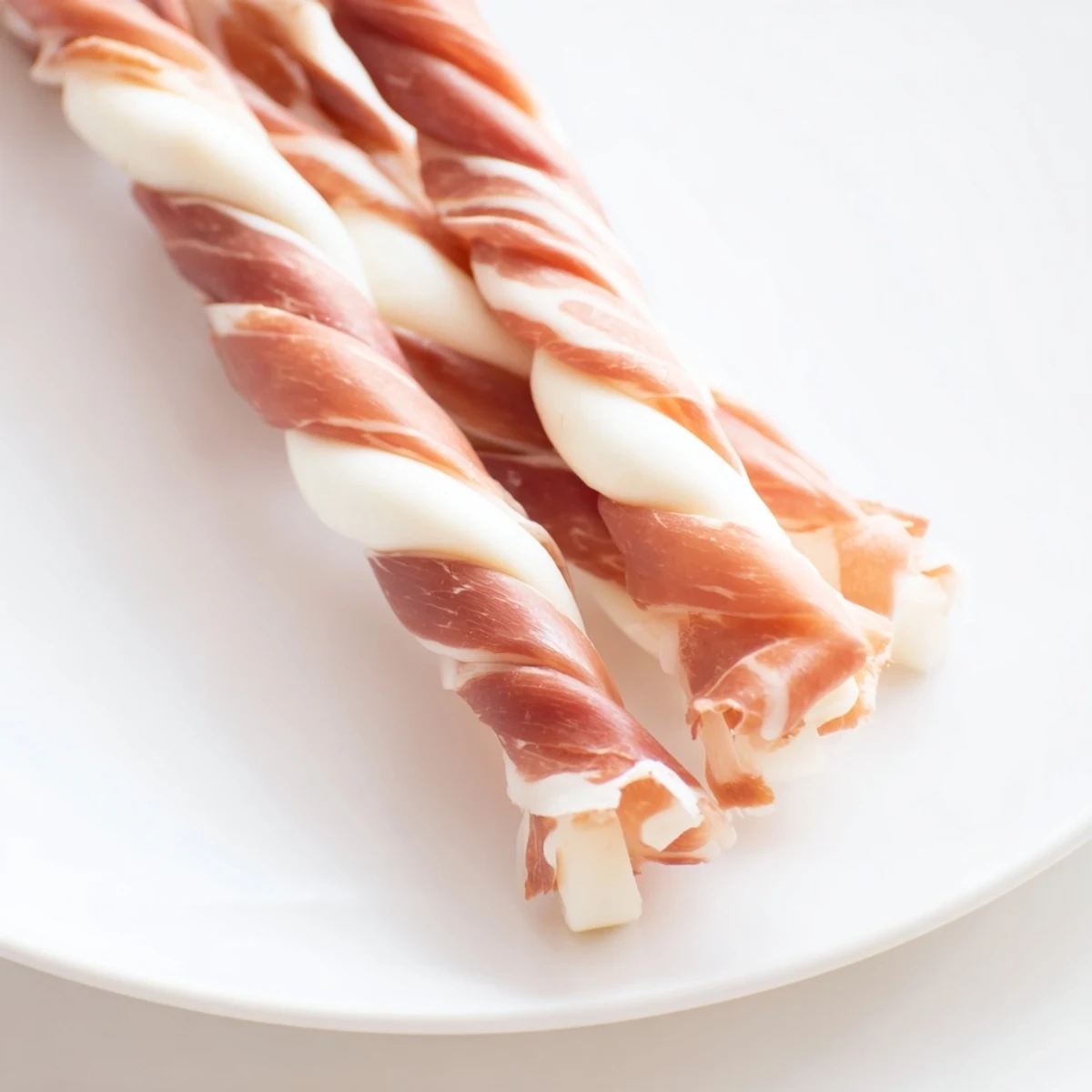 Appetizing close-up of a fully-served Nautical Knot, ready as a gluten-free party snack.