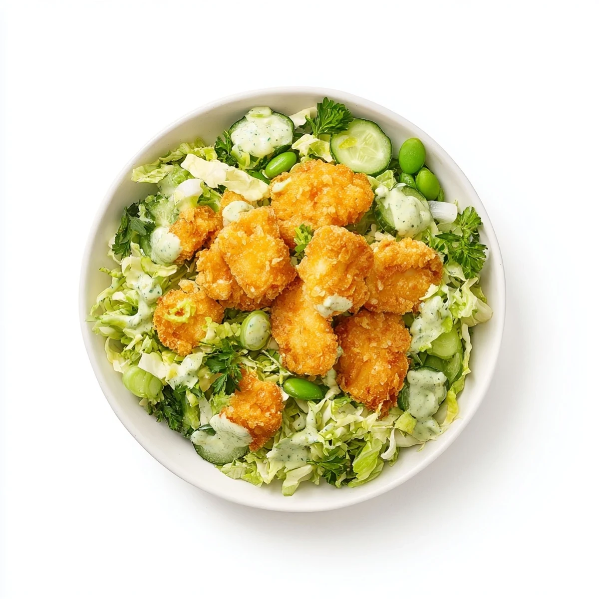 Green Goddess Nugget Salad