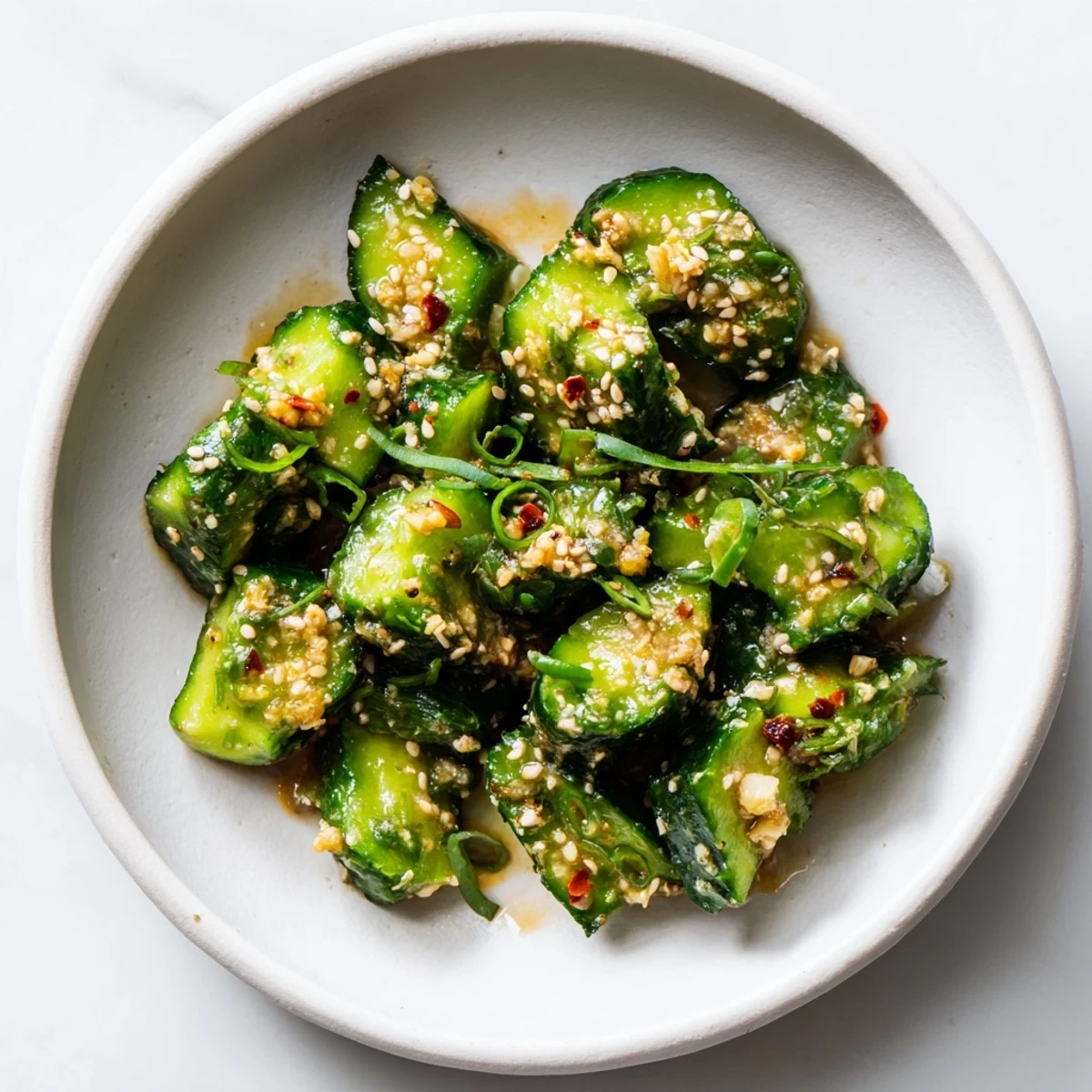 Savory and easy, this Cucumber Shaker recipe is a quick, flavorful side dish.