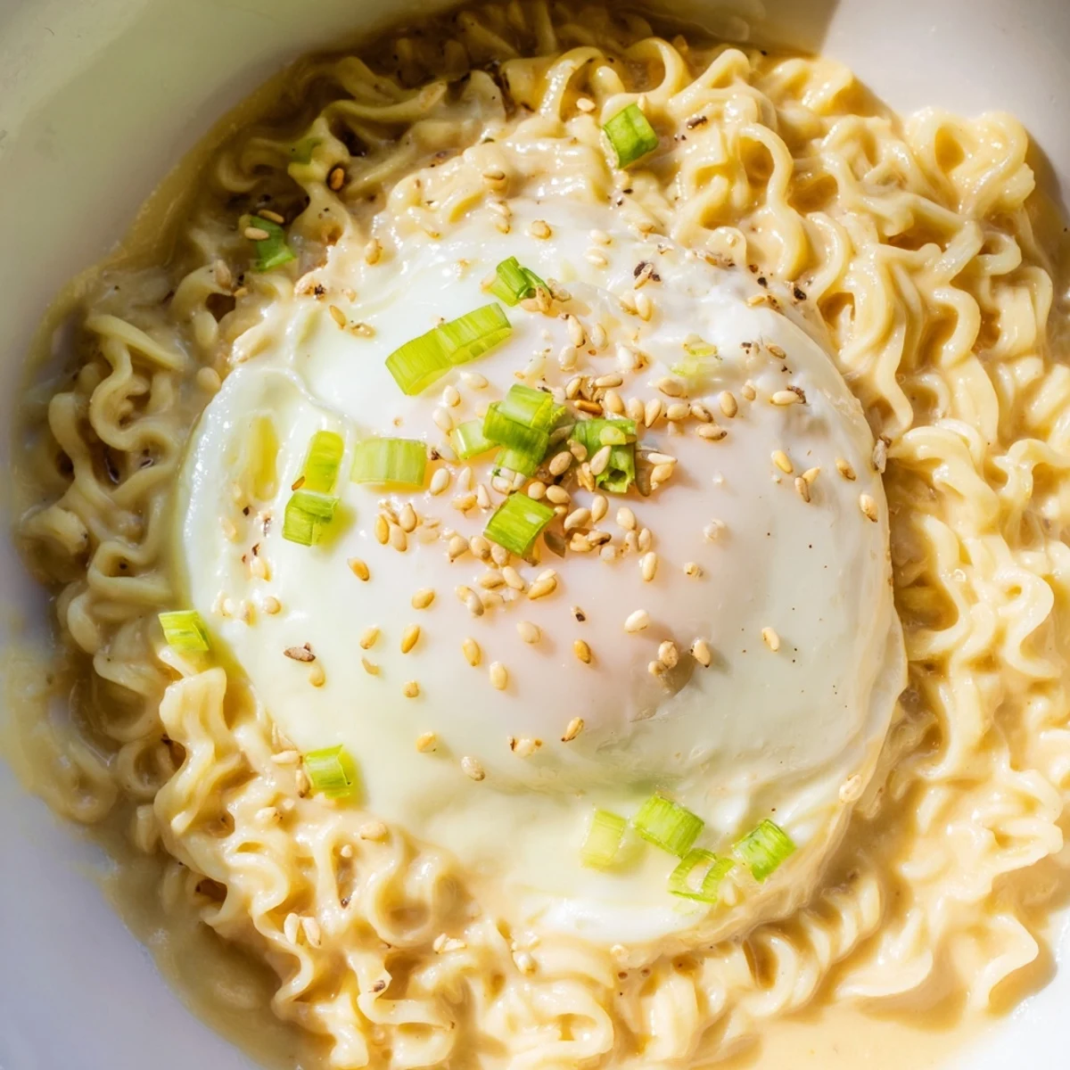 Instant Cheese Ramen Bowl