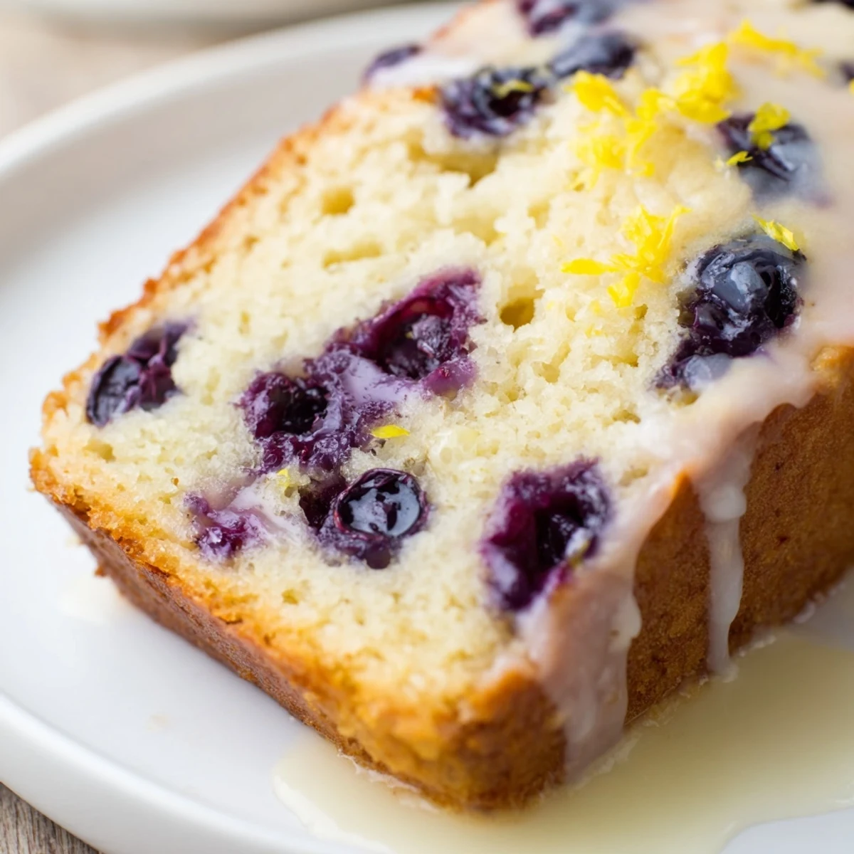 Lemon Blueberry Yogurt Loaf