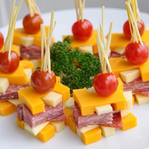 Checkerboard Chalet Cheese Meats