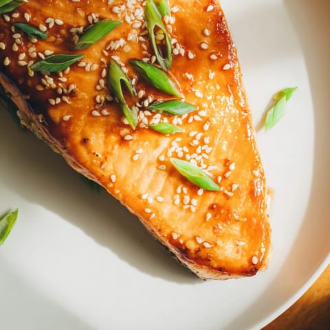Ginger Soy Glazed Salmon