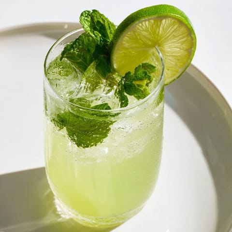Mint Lime Agua Fresca