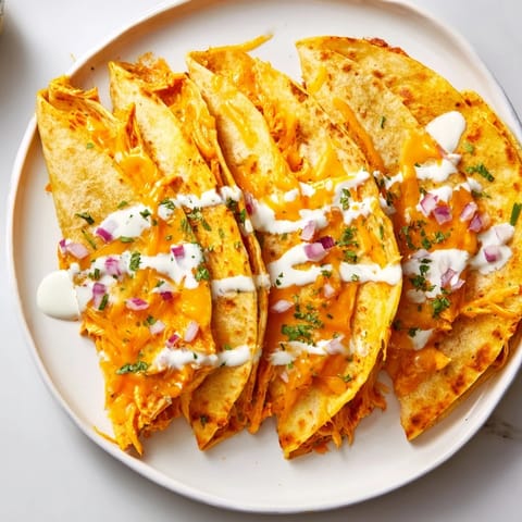Spicy Buffalo Chicken Quesadilla