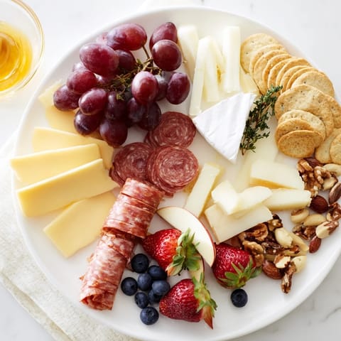 Quick Charcuterie Snack Board