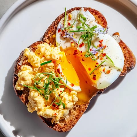 Egg Flight Toast Delight