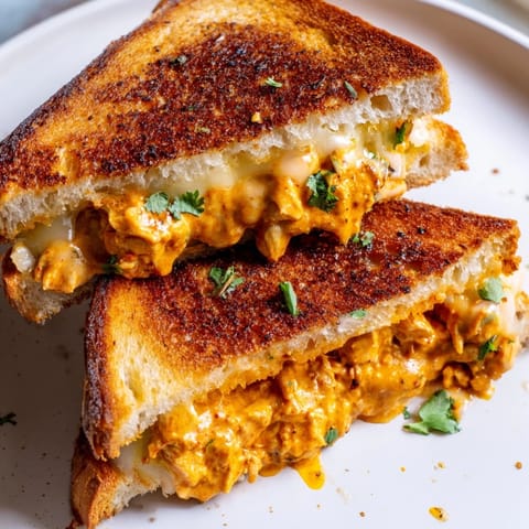 Savory Butter Chicken Melt