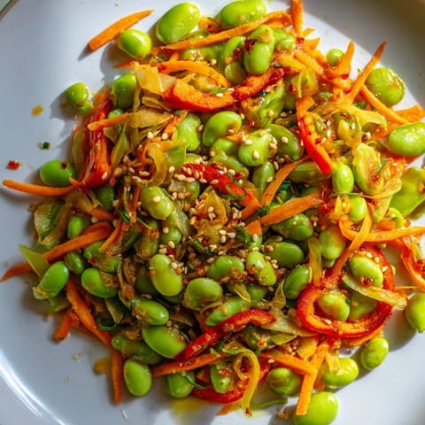 Asian Edamame Salad Delight
