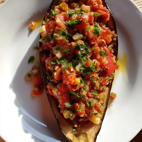 Imam Bayildi Classic Turkish Dish