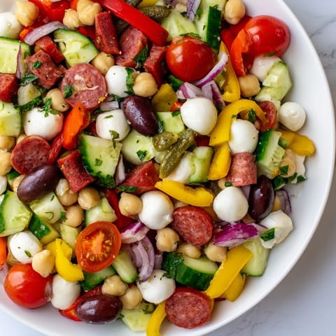 Crunchy Antipasto Chopped Salad