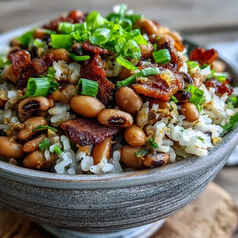 Hoppin John with Black-Eyed Peas