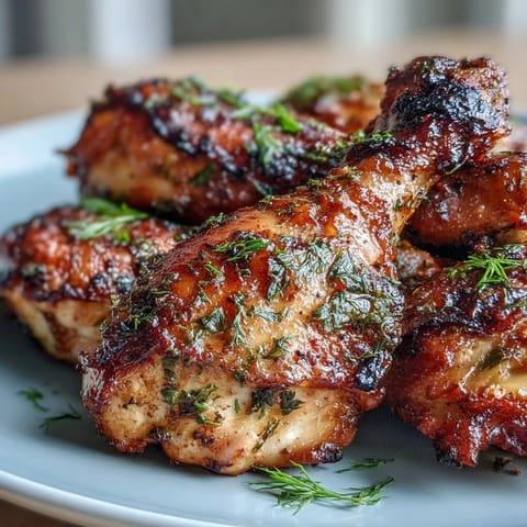 Golden-brown chicken drumsticks seasoned with zesty ranch spices, served with tender roasted green beans for a satisfying keto-friendly dinner.