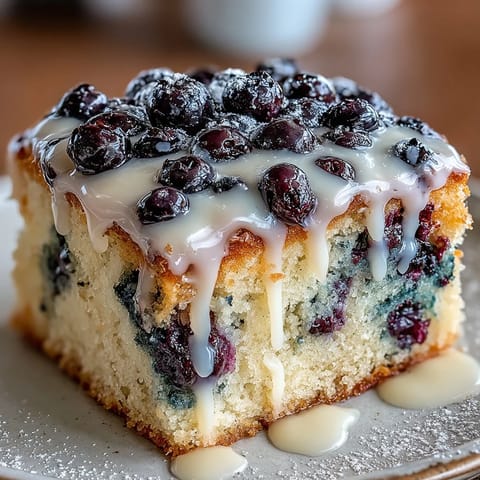 Baby Shower Blueberry Lemon