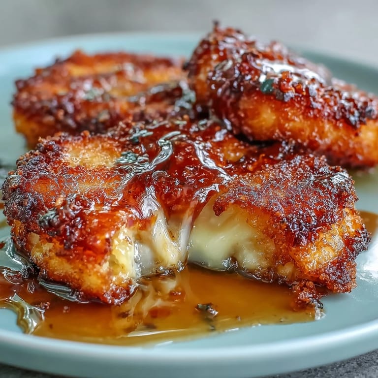 Eight crispy Chīzu Imomochi dumplings arranged on a white plate, ready to be served.