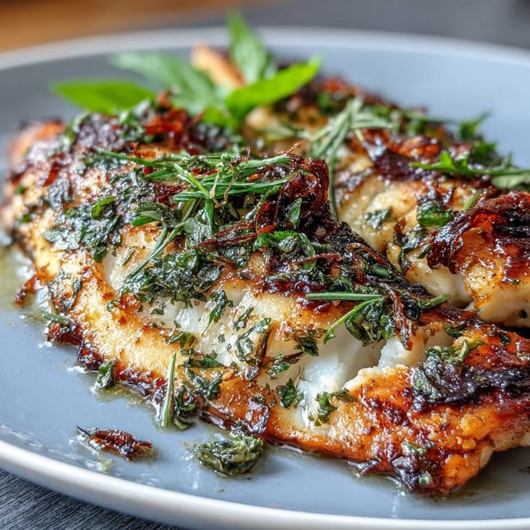 Juicy cherry tomatoes and zucchini paired with flaky tilapia, seasoned with fresh herbs and lemon for a bright, flavorful dish.