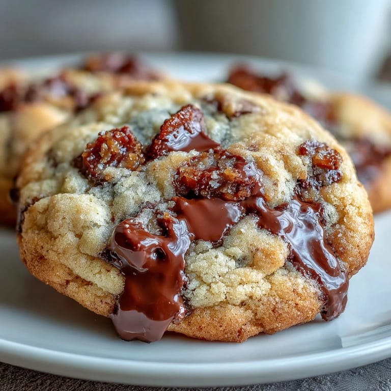 Indulgent Irish cream chocolate chip cookies, perfect for a festive holiday treat.