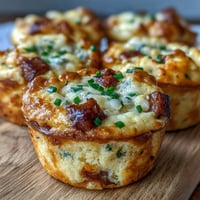 Golden mini corn dog muffins, filled with savory hot dog bites, perfect for parties.